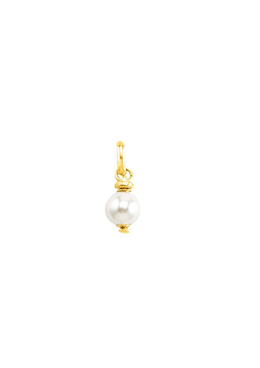 UNOde50 Gold Pearl Charm