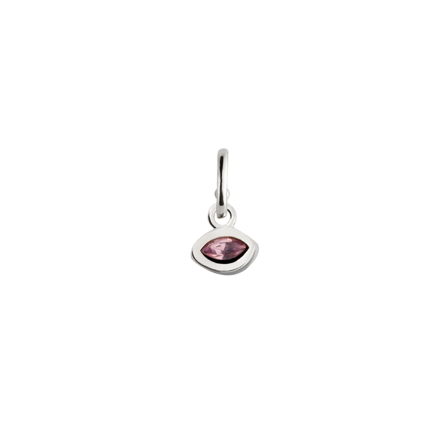 UNOde50 Shine On Me Charm - Silver Pink