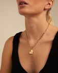 UNOde50 Heartbeat Gold Necklace