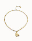 UNOde50 Heartbeat Gold Necklace