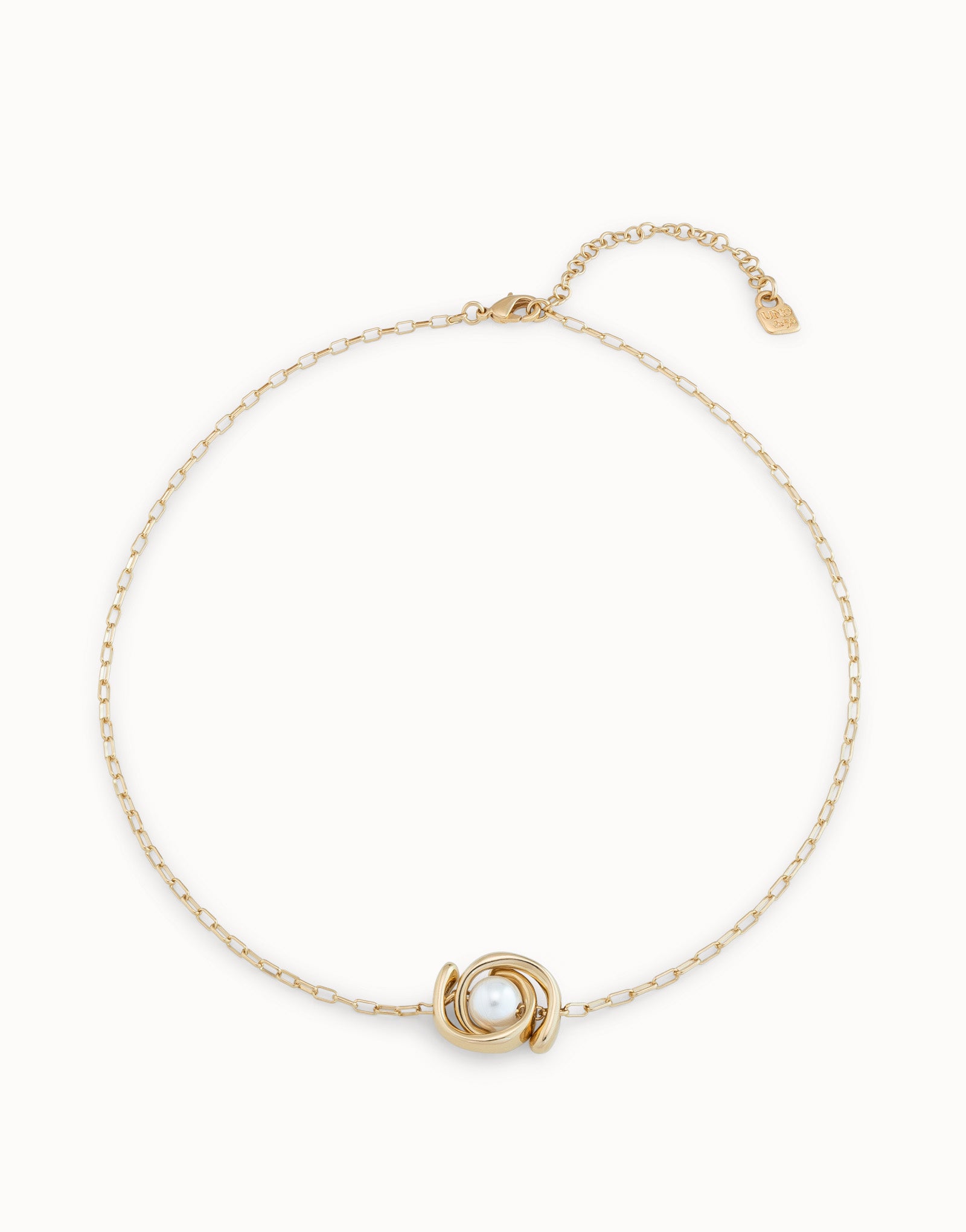 UNOde50 Full Pearlmoon Gold Necklace