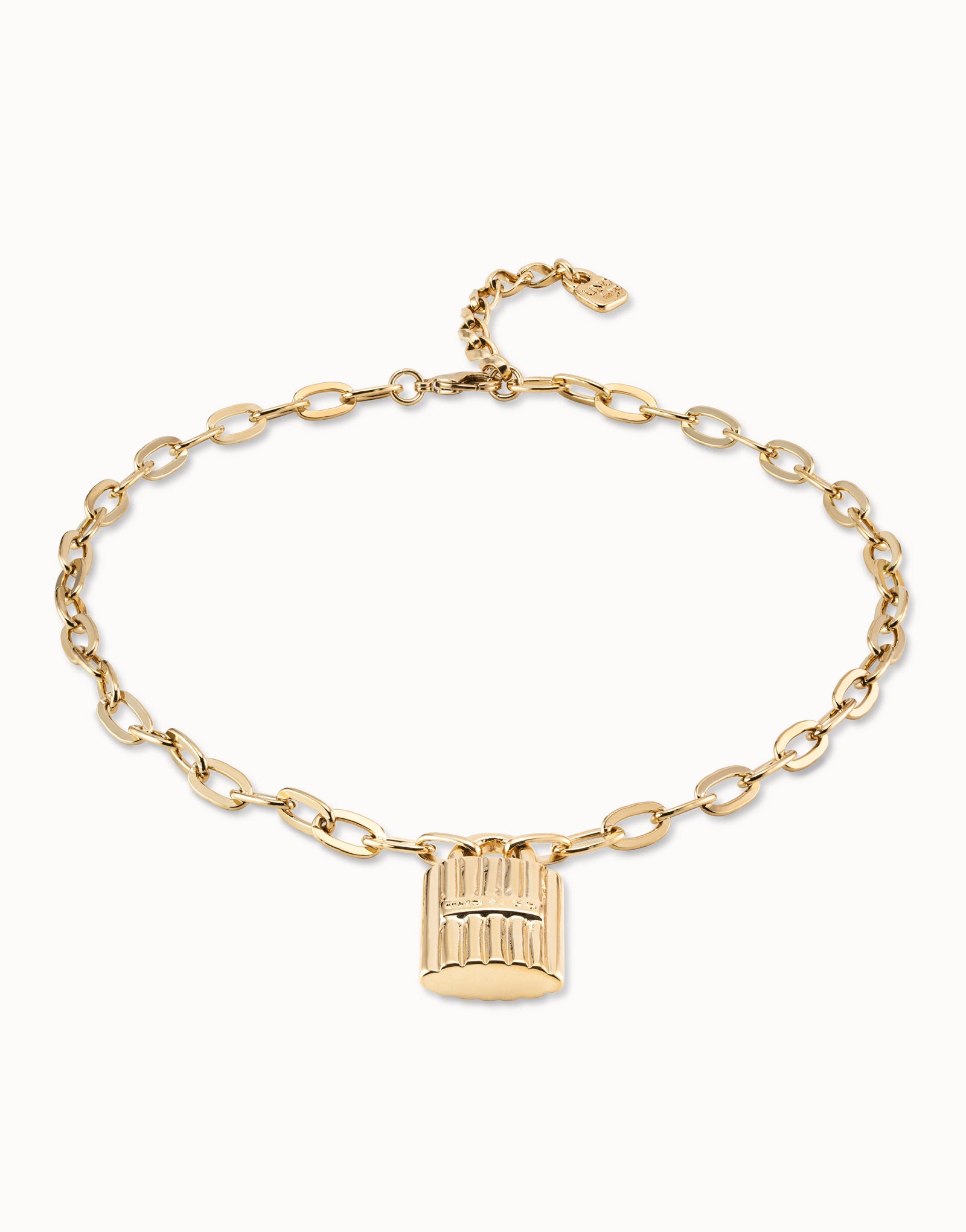 UNOde50 Magic Key Gold Necklace