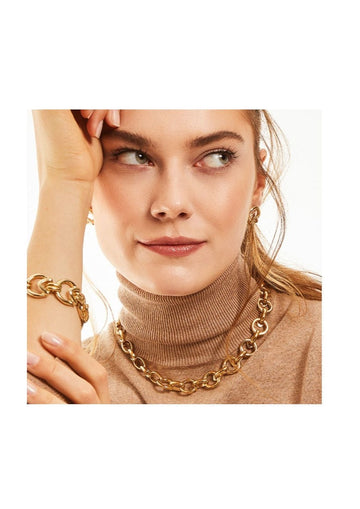 UNOde50 Golden Path Gold Necklace