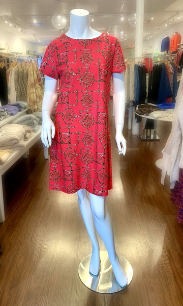 Ella Dress - Red Bamboo