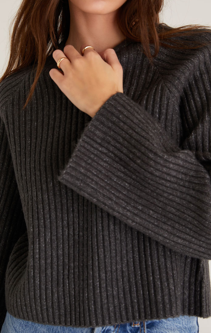 Alpine Sweater - Charcoal