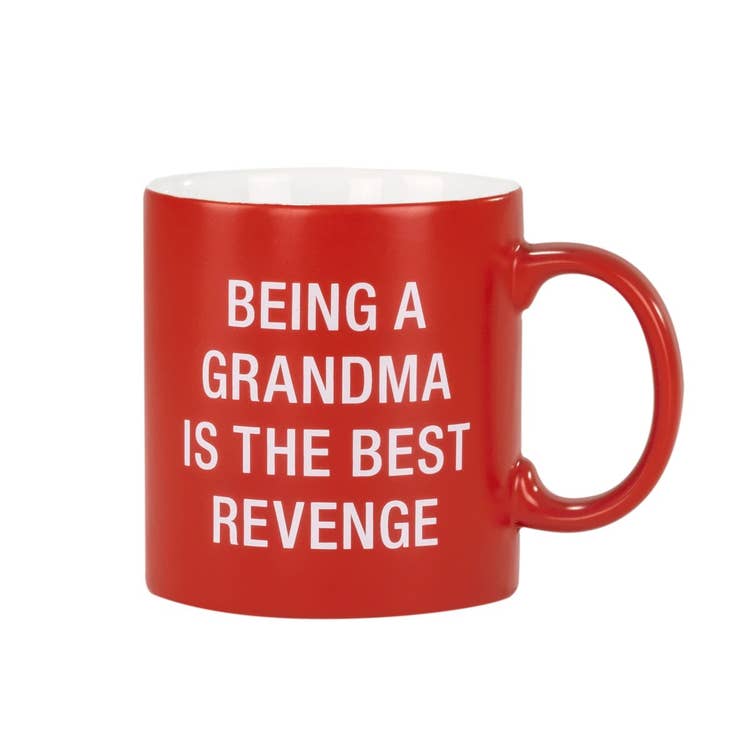 Being A Grandma Stoneware Mug