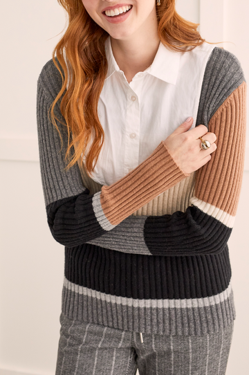 Fooler Collar -White