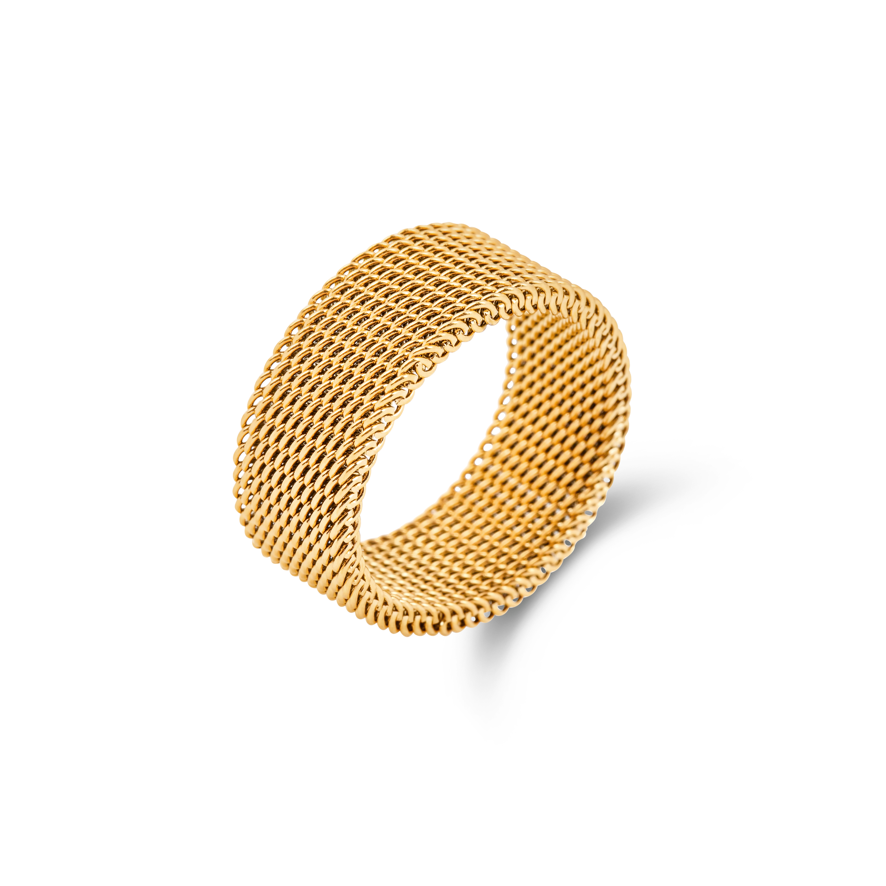 Etta Mesh Ring - Gold - Size 7