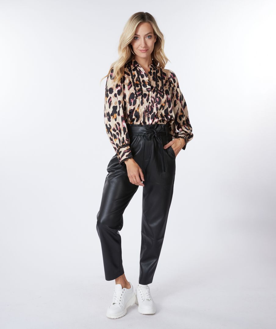 Puffy Sleeve Blouse