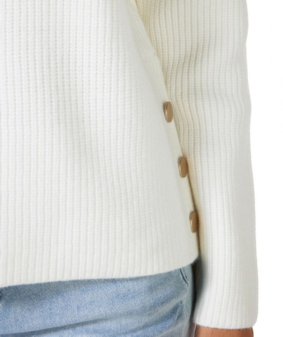 Raglan Snap Button Sweater