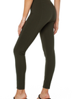 Liverpool Reese Seamed Pull-On Legging 28" - Olive Branch