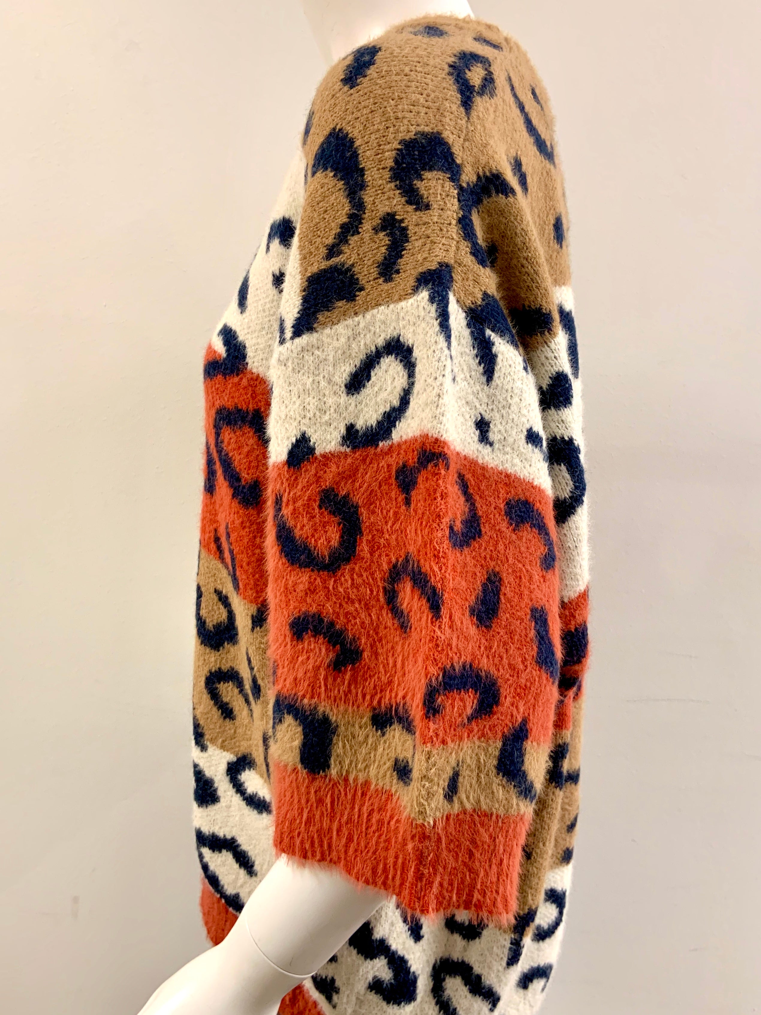 Cheetah Fun Sweater
