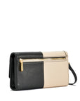 AJ Crossbody Clutch - Contrast Brushed Gold Hammered