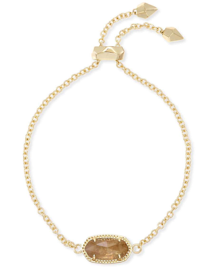 Kendra Scott  Elaina Delicate Chain Bracelet Gold Orange Citrine Quartz