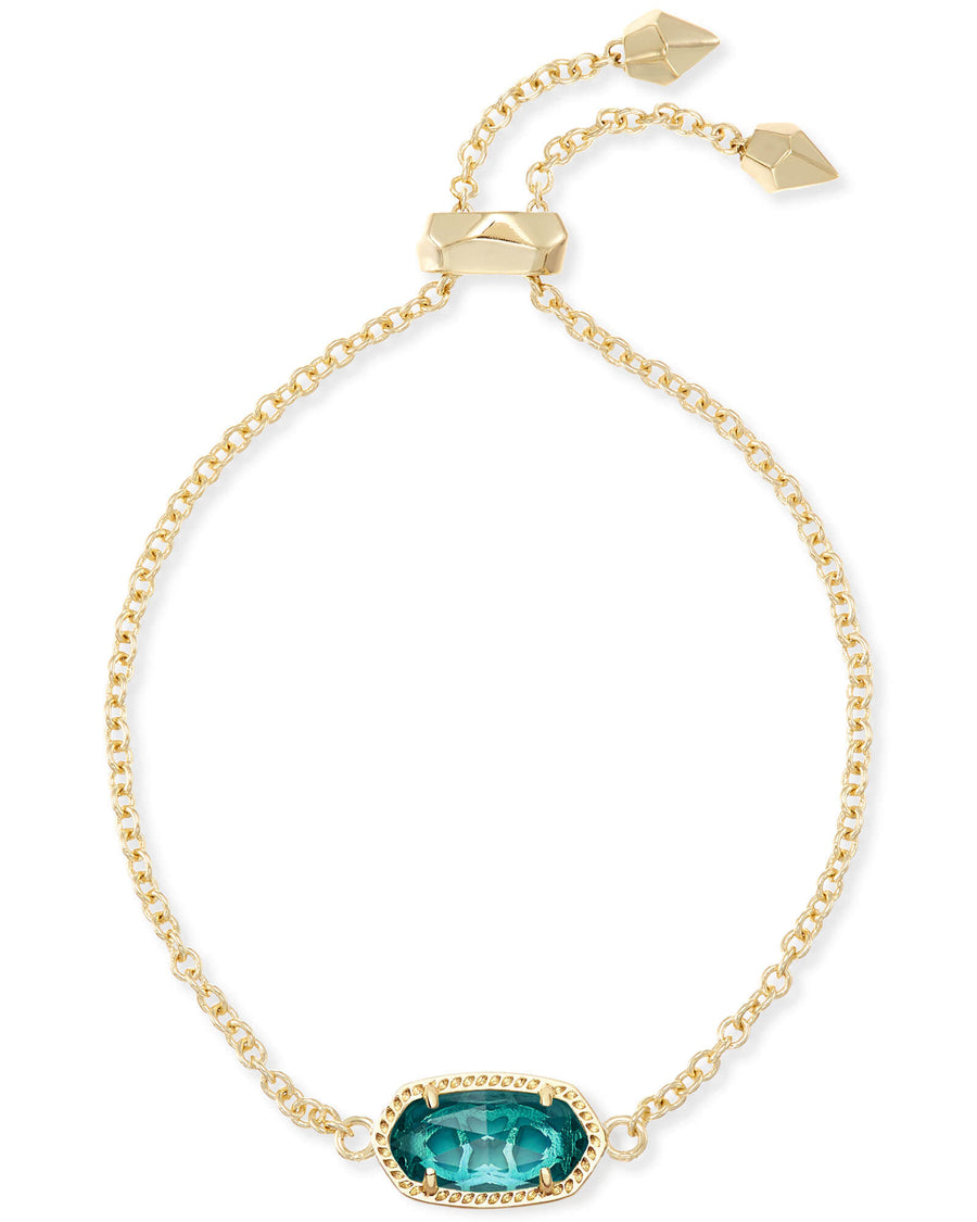 Kendra Scott  Elaina Delicate Chain Bracelet Gold London Blue