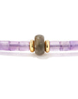 Kendra Scott Insley Stretch Bracelet - Gold Purple Amethyst