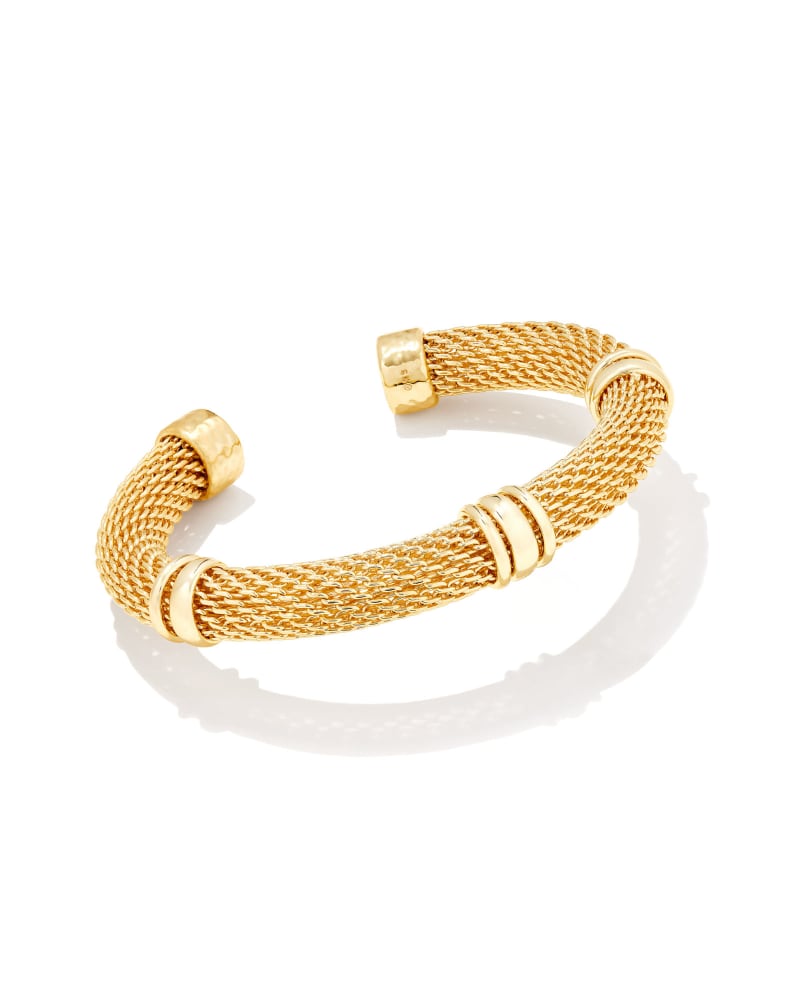 Kendra Scott Maya Cuff Bracelet Gold Metal