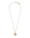 Kendra Scott Natalie Pendant Necklace Gold Rose Mother Of Pearl
