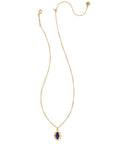 Kendra Scott - Piper Pendant Necklace - Gold Blue Lapis