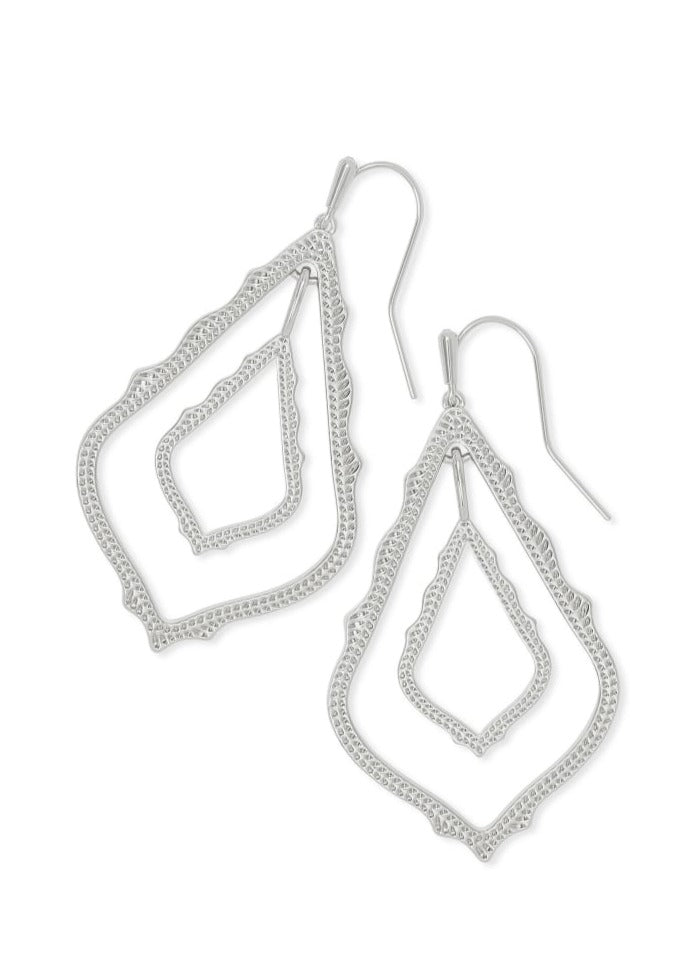 Kendra Scott Simon Earring - Rhodium Metal