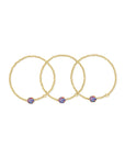 Kendra Scott Tomon Bracelet Set - Gold Lavender Opal