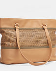 Andersen Tote - Breeze Block Tan/ Brushed Gold