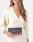 AJ Crossbody Clutch - Texas Tapestry Brushed Gold