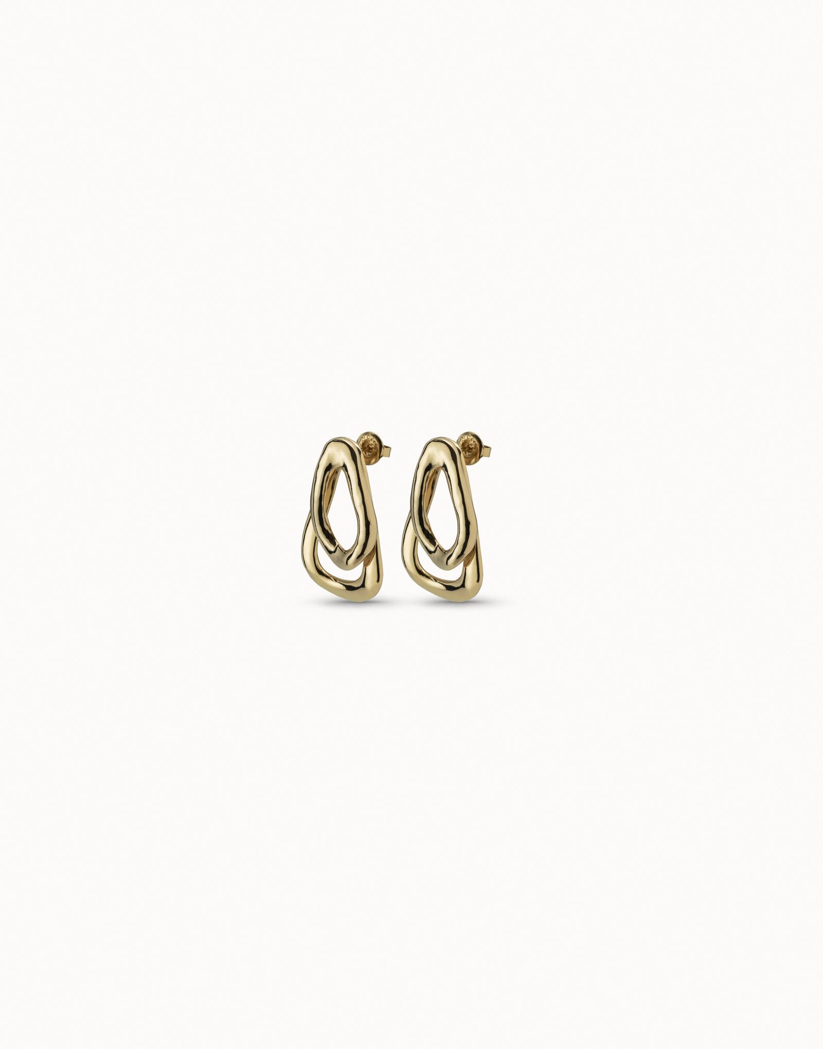 UNOde50 Connected Gold Earrings