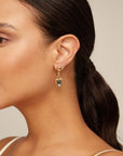 UNOde50 Lock Gold Earrings