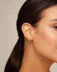 UNOde50 Details Gold Earrings