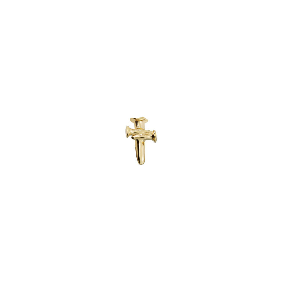 UNOde50 Gold TakeMeToChurch Stud Earrings