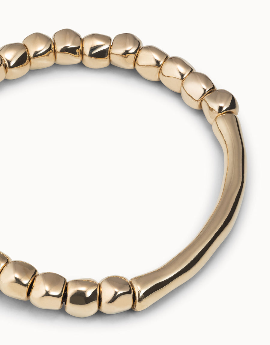 UNO de 50 Trabel Gold Bracelet Size M