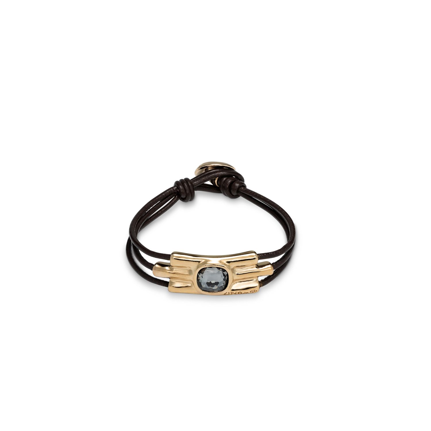 UNOde50 Gold Spidergrey Bracelet Size Medium