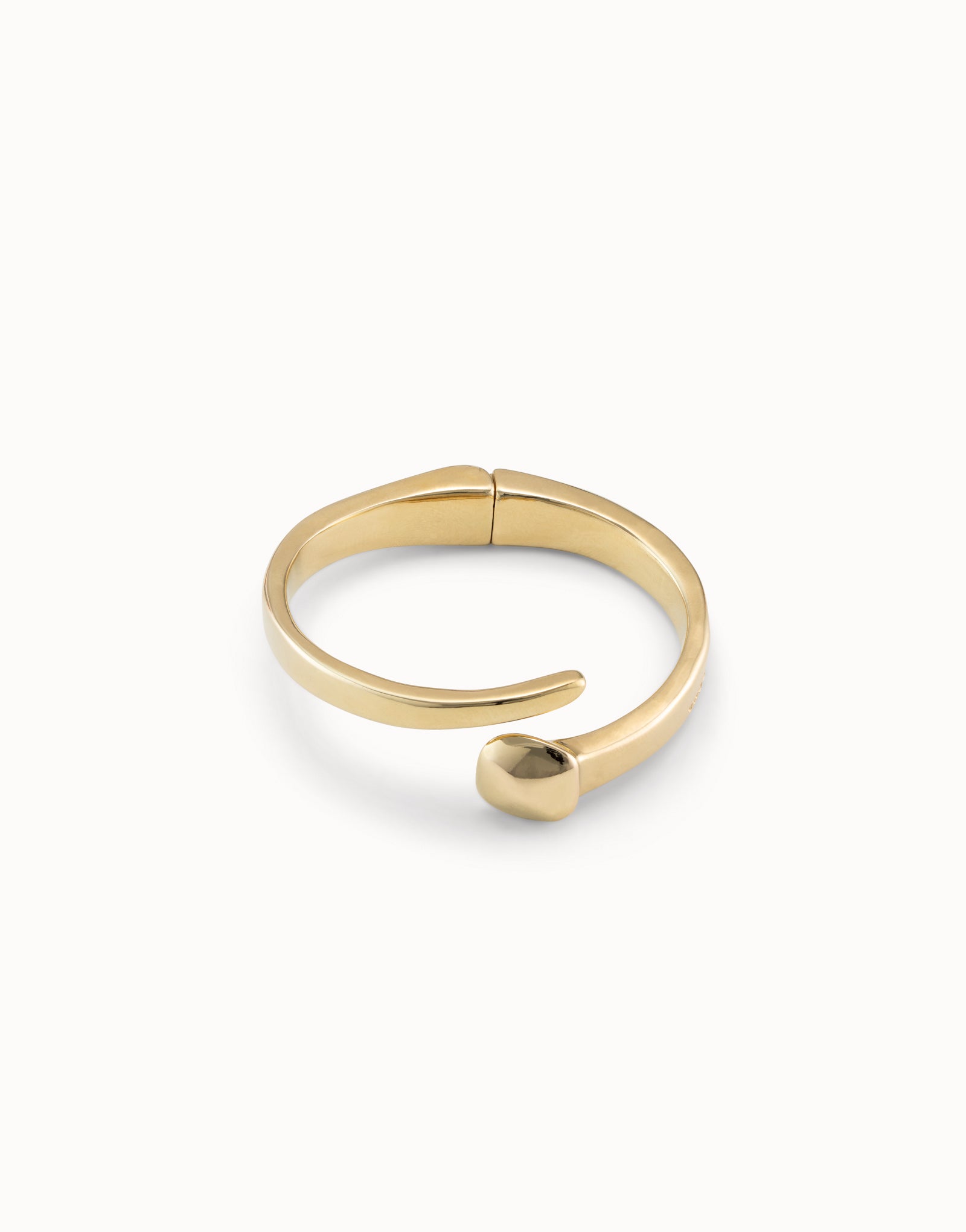 UNOde50 New Nail Gold Bracelet Size M