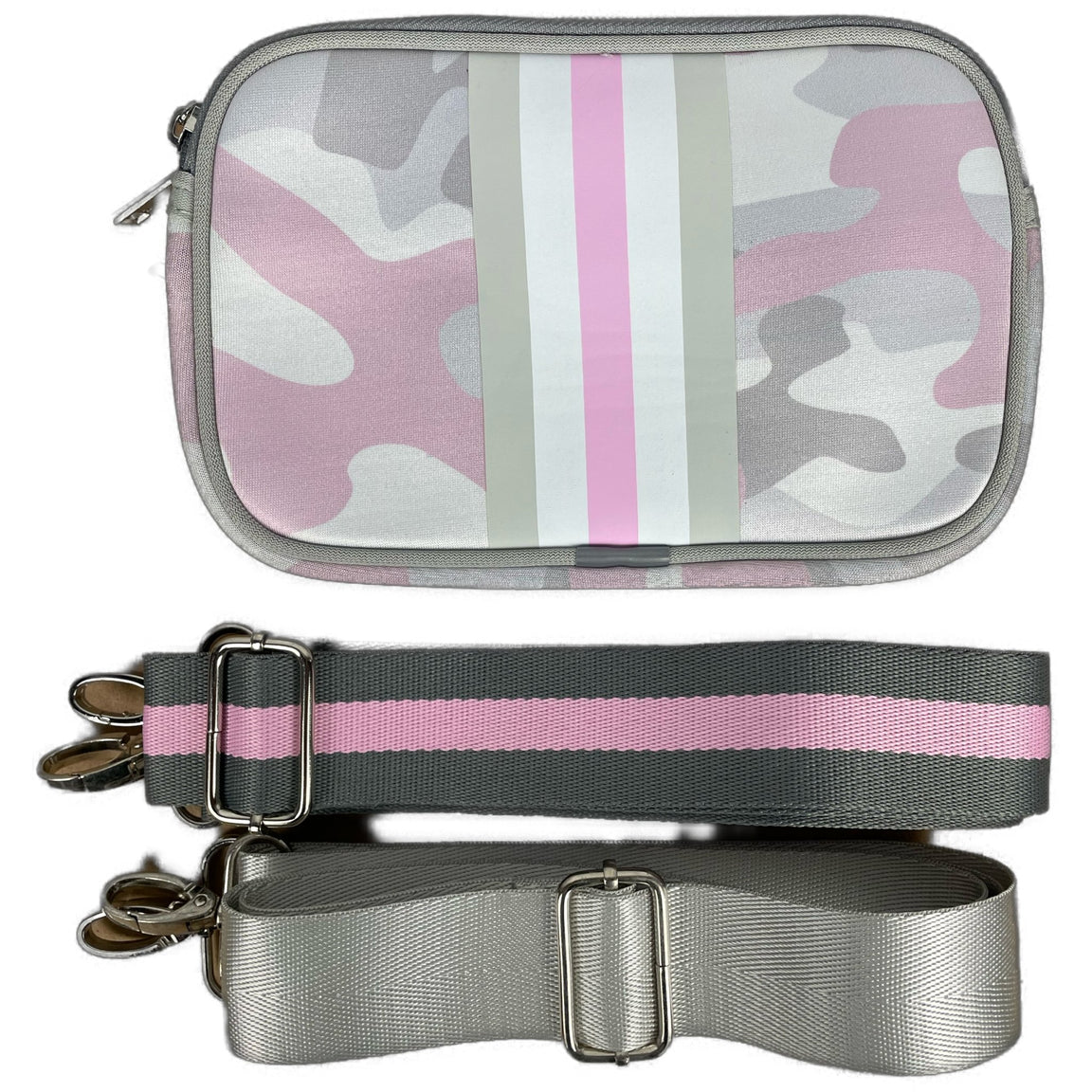Dual Zipper Belt/Crossbody Bag - Summerside