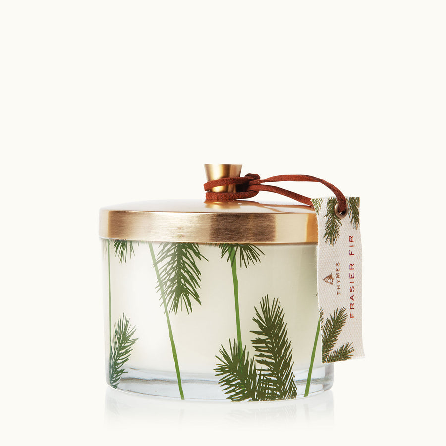 Frasier Fir Poured Candle Pine Needle 3-Wick